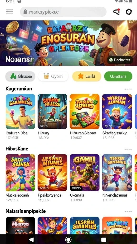 b8vip - Tampilan awal aplikasi B8VIP yang menarik.