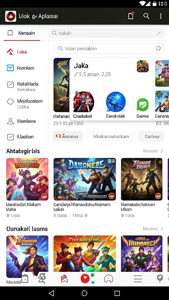 demi11 - Pameran item reward yang dapat diperoleh pemain.