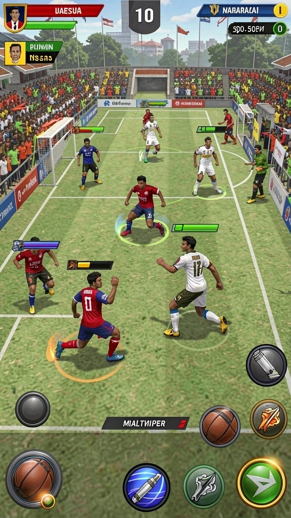 king403 - Screenshot menunjukkan mode multiplayer yang seru dan kompetitif.