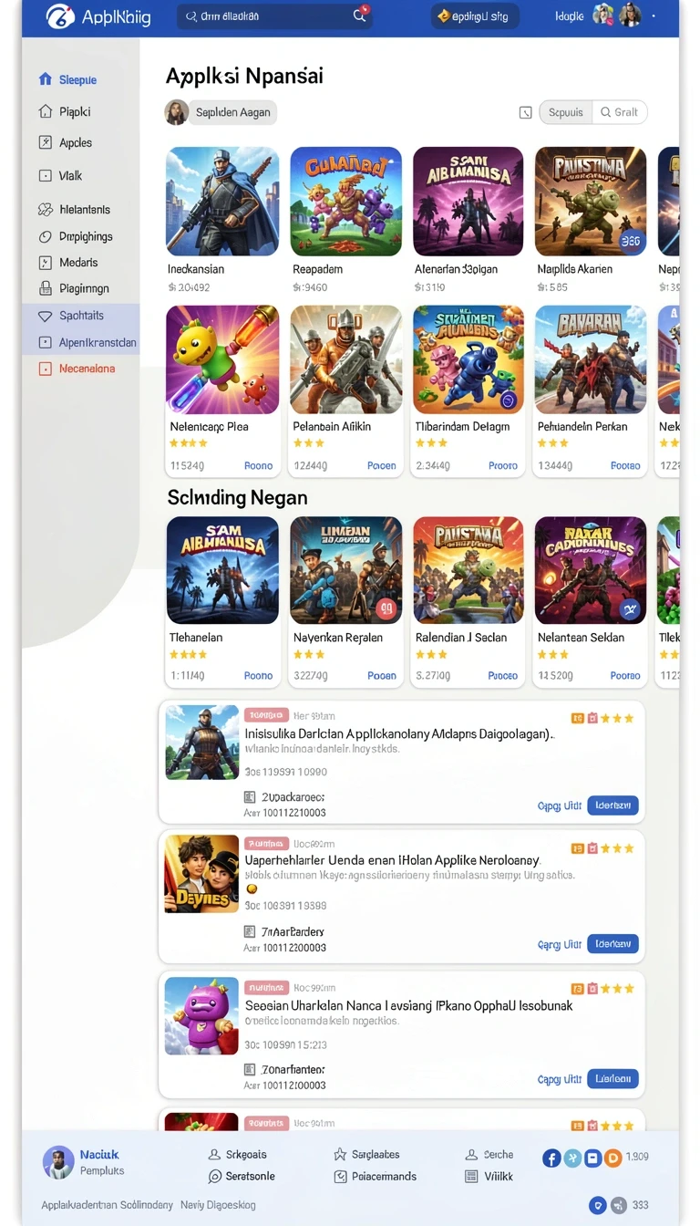 lusa777 - Screenshot menunjukkan variasi permainan yang tersedia di LUSA777.