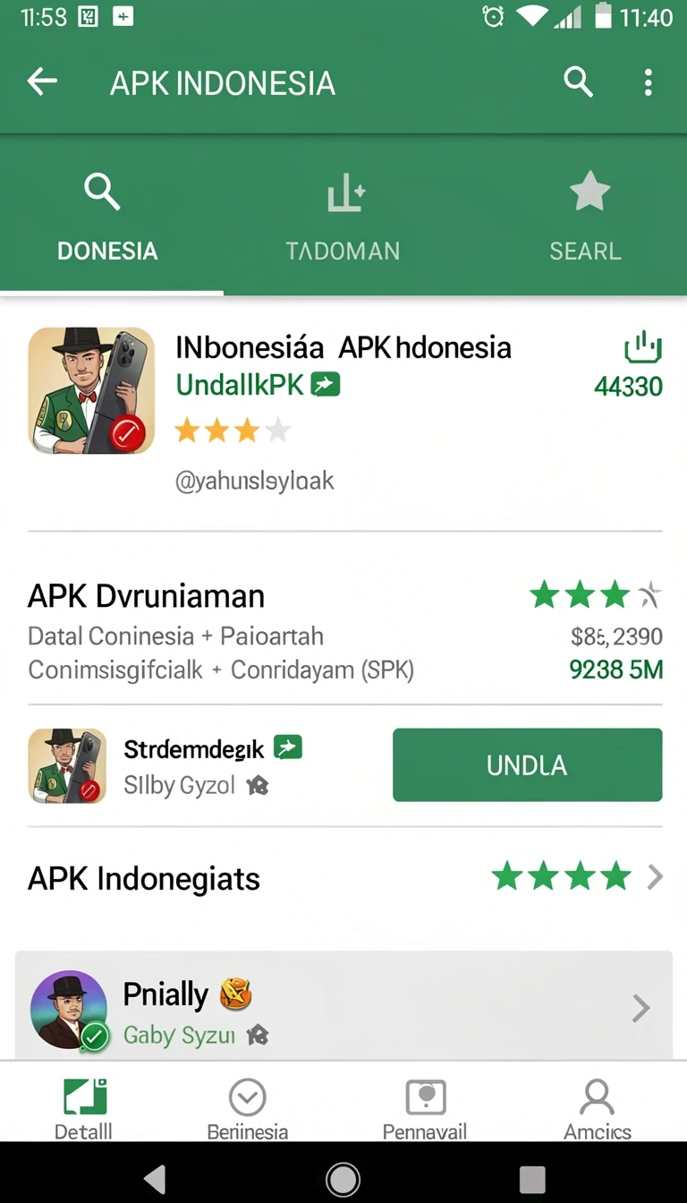 rr33 - Tampilan karakter yang unik dan menarik.