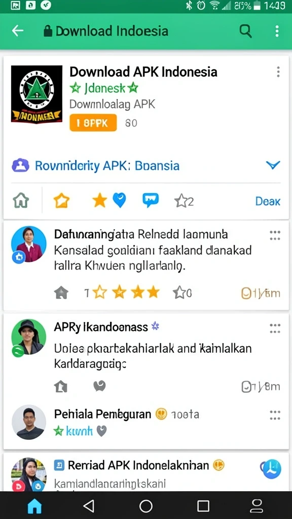 sritoto - Tampilan antarmuka pengguna yang menarik dan intuitif.